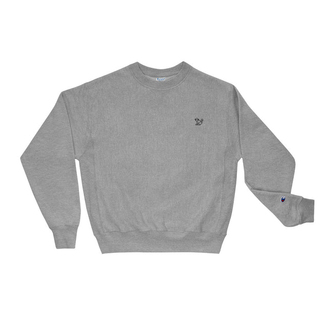 Fabs & Co x Champion Black Logo Sweatshirt