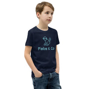Blue Original Logo Boys T-Shirt