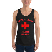 Miami Beach Lifeguard Mens Vest/Tank Top
