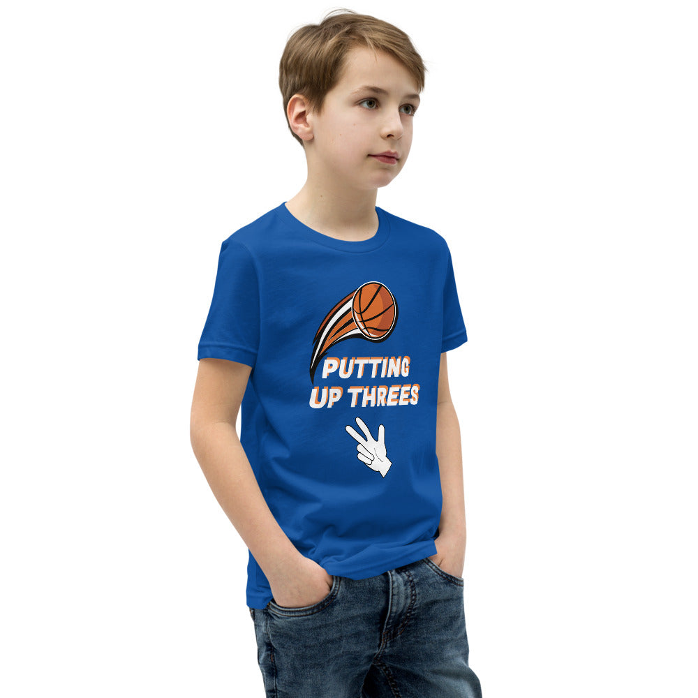 Putting Up Threes Boys T-Shirt