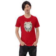 Polygon Lion Mens T-Shirt