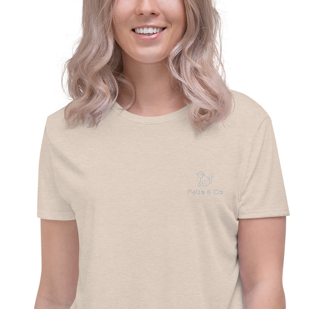 Original Logo Womens Crop Top
