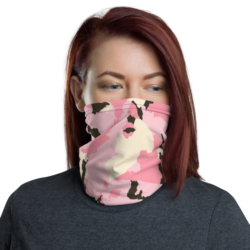 Pink Camo Face Mask/Neck Gaiter