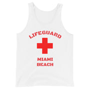 Miami Beach Lifeguard Mens Vest/Tank Top