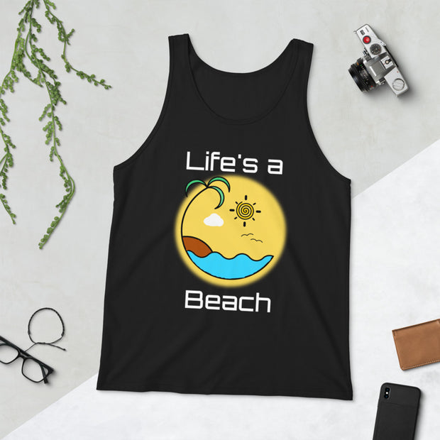 Life's a Beach Mens Vest/Tank Top