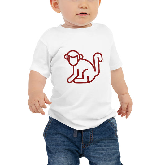 Maroon Original Logo Baby T-Shirt
