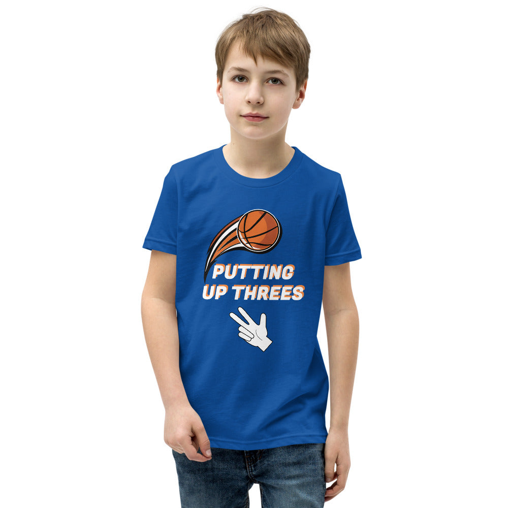Putting Up Threes Boys T-Shirt