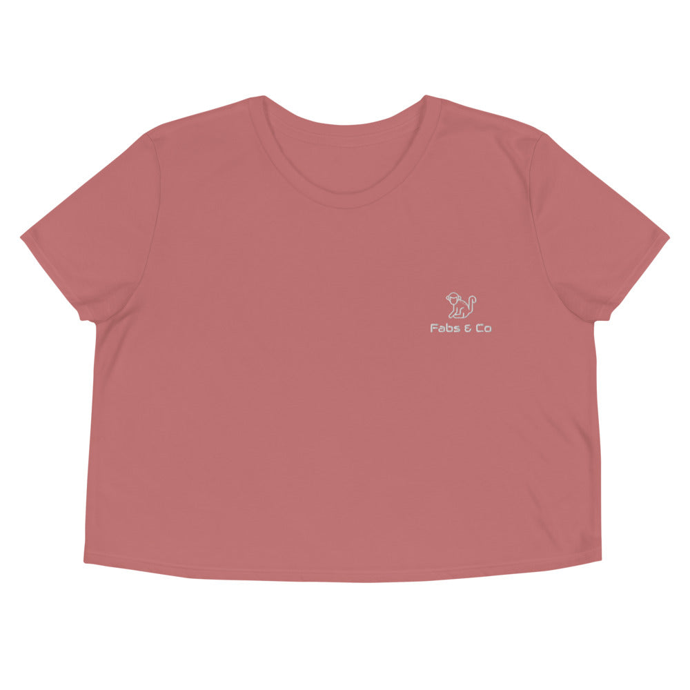 Original Logo Womens Crop Top