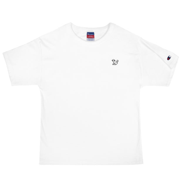 Fabs & Co x Champion Black Logo Mens T-Shirt