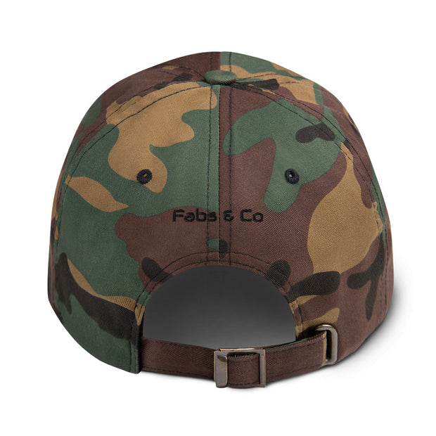 Black Japanese Typographic Luck Cap