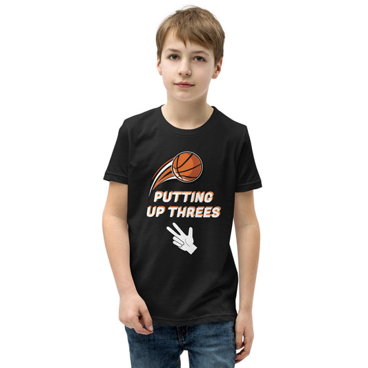 Putting Up Threes Boys T-Shirt