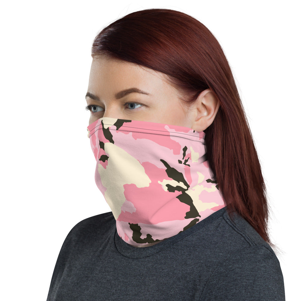 Pink Camo Face Mask/Neck Gaiter