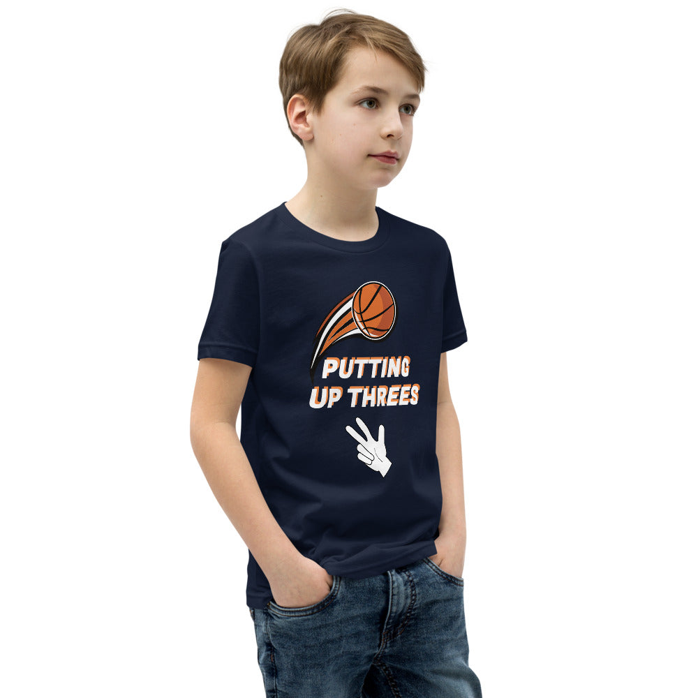 Putting Up Threes Boys T-Shirt