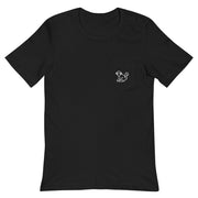 White Pocket Logo Mens T-Shirt