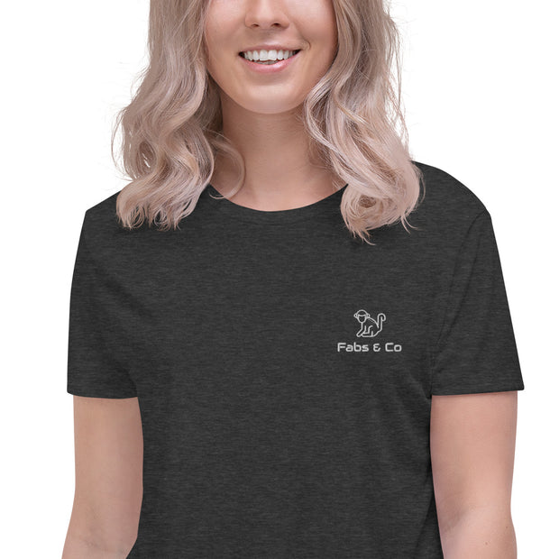 Original Logo Womens Crop Top
