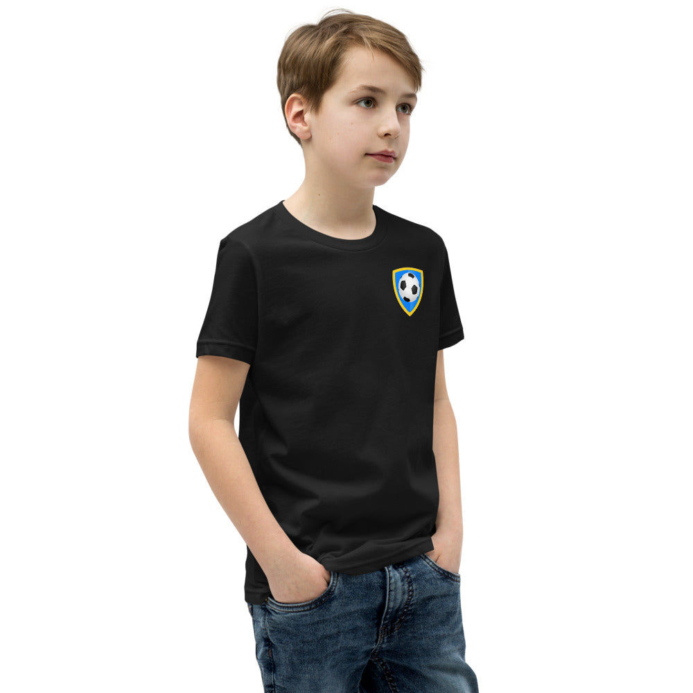 Number 10 Soccer Player Print Boys T-Shirt