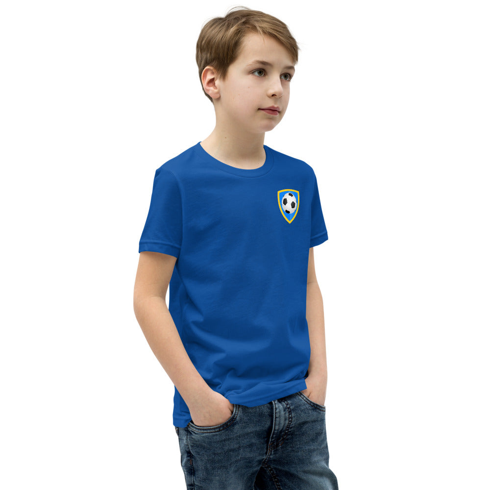 Number 10 Soccer Player Print Boys T-Shirt