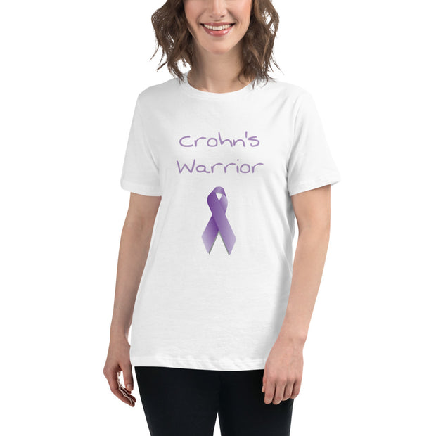 Crohn's Warrior Womens T-Shirt