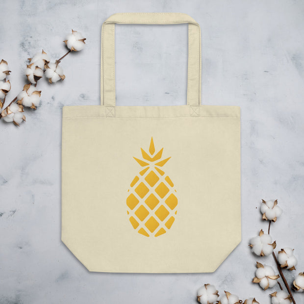 Pineapple Print Eco Tote Bag