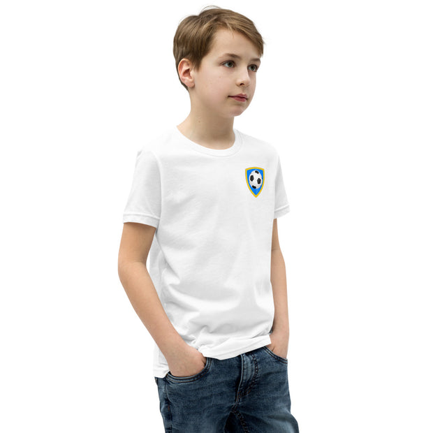 Number 10 Soccer Player Print Boys T-Shirt