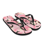 Pink Camo Womens Flip-Flops