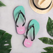 Two Tone Womens Flip-Flops