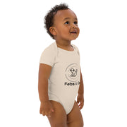 Fabs & Co Orignal Logo and Text  Baby Bodysuit
