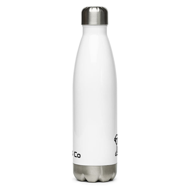Fabs & Co Stainless Steel Water Bottle White