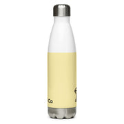 Fabs & Co Mellow Yellow Stainless Steel Water Bottle