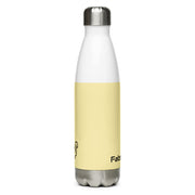 Fabs & Co Mellow Yellow Stainless Steel Water Bottle
