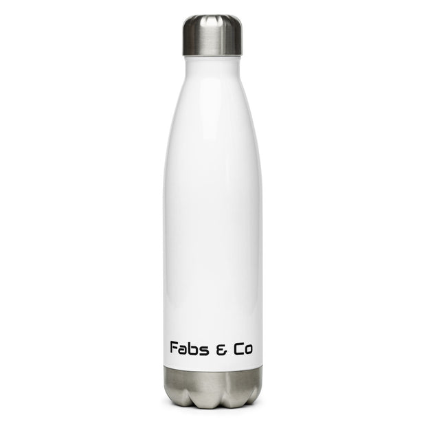 Fabs & Co Stainless Steel Water Bottle White