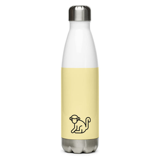 Fabs & Co Mellow Yellow Stainless Steel Water Bottle