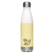 Fabs & Co Mellow Yellow Stainless Steel Water Bottle
