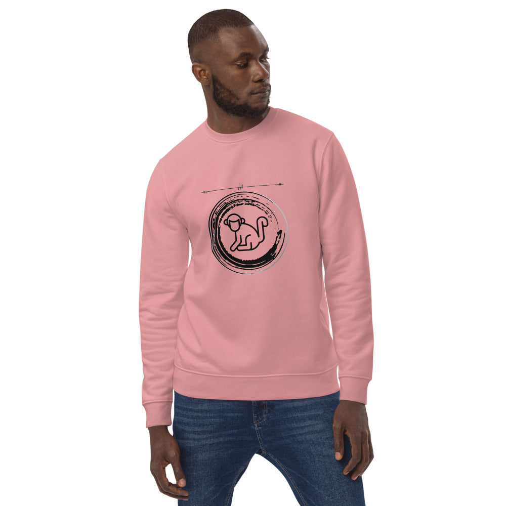 Fabs & Co Men Black Logo Sweatshirt