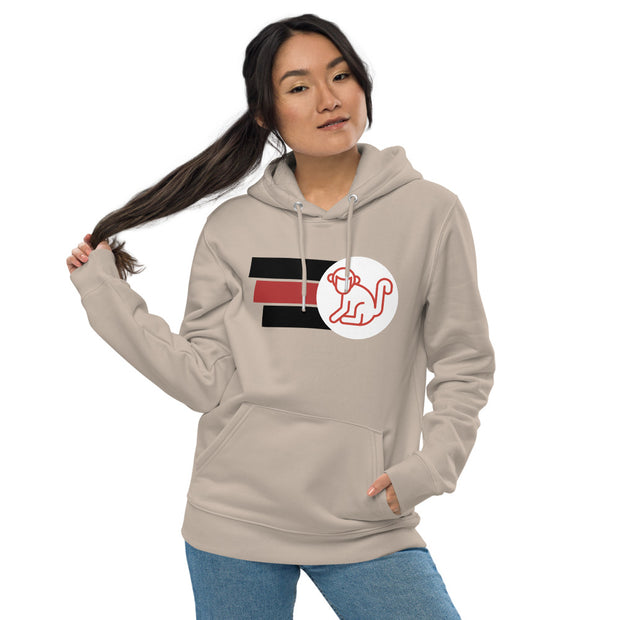 Fabs & Co Logo With Stripes Women Hoodie