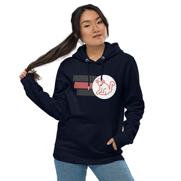 Fabs & Co Logo With Stripes Women Hoodie