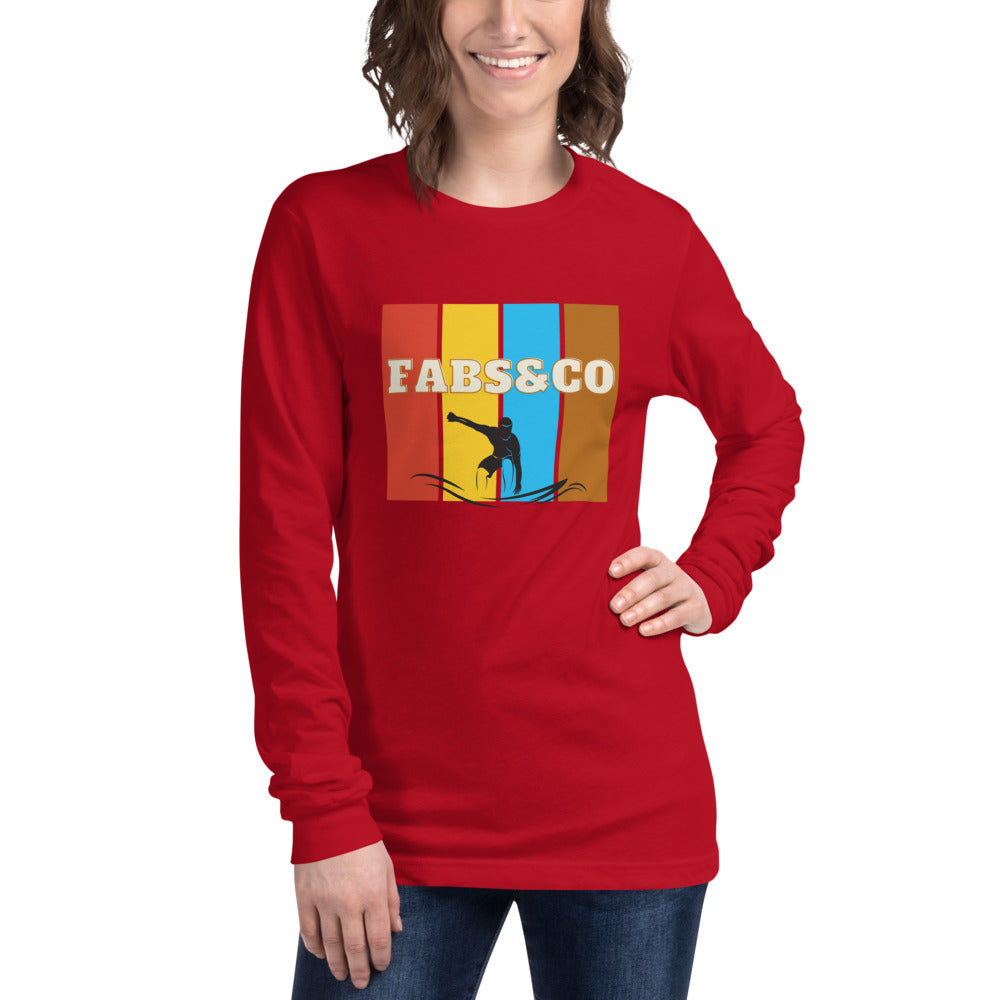 Fabs & Co Multicolor Logo Women T-Shirt