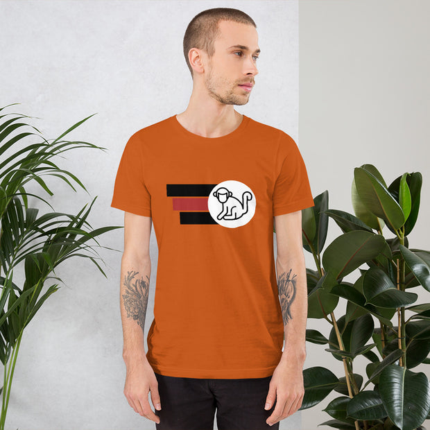 Fabs & Co Logo With Stripes Men T-Shirt