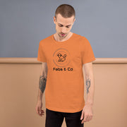 Fabs & Co Orignal Logo and Text Men T-Shirt