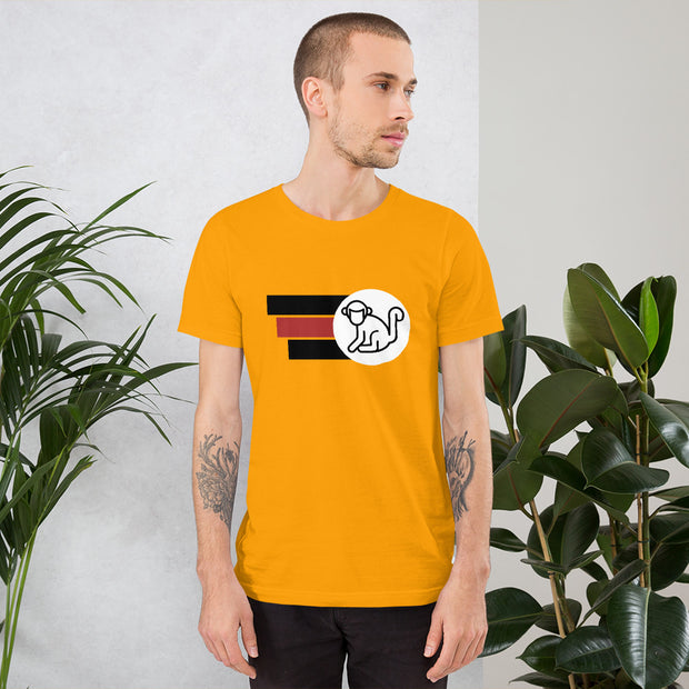 Fabs & Co Logo With Stripes Men T-Shirt