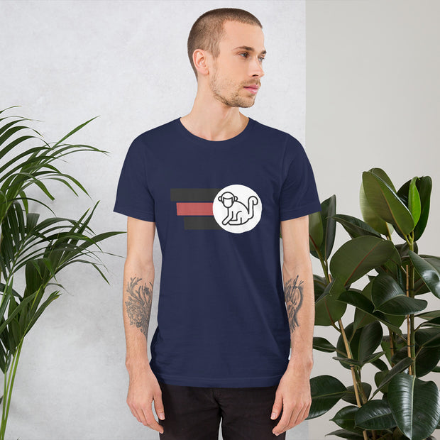 Fabs & Co Logo With Stripes Men T-Shirt