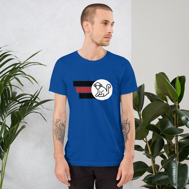 Fabs & Co Logo With Stripes Men T-Shirt