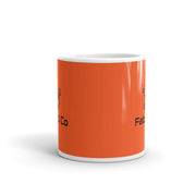 Fabs & Co Outrageous Orange Glossy Mug