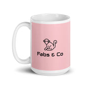 Fabs & Co Pink Glossy Mug