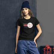 Fabs & Co Logo With Stripes Women T-Shirt