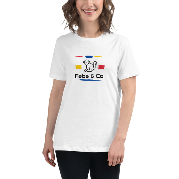 Multi-Colour Logo Womens T-Shirt